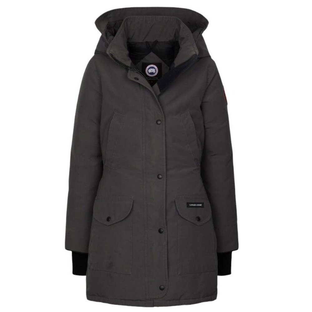 Canada Goose Trillium Parka Graphite Jacket Coat Womens‎ Small New w/o Tags - Picture 3 of 16